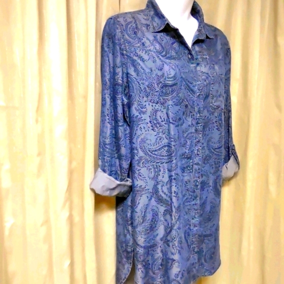C Est. 1946 Long Sleeves Tunic Blouse. Size S. 🆕 - Picture 5 of 11